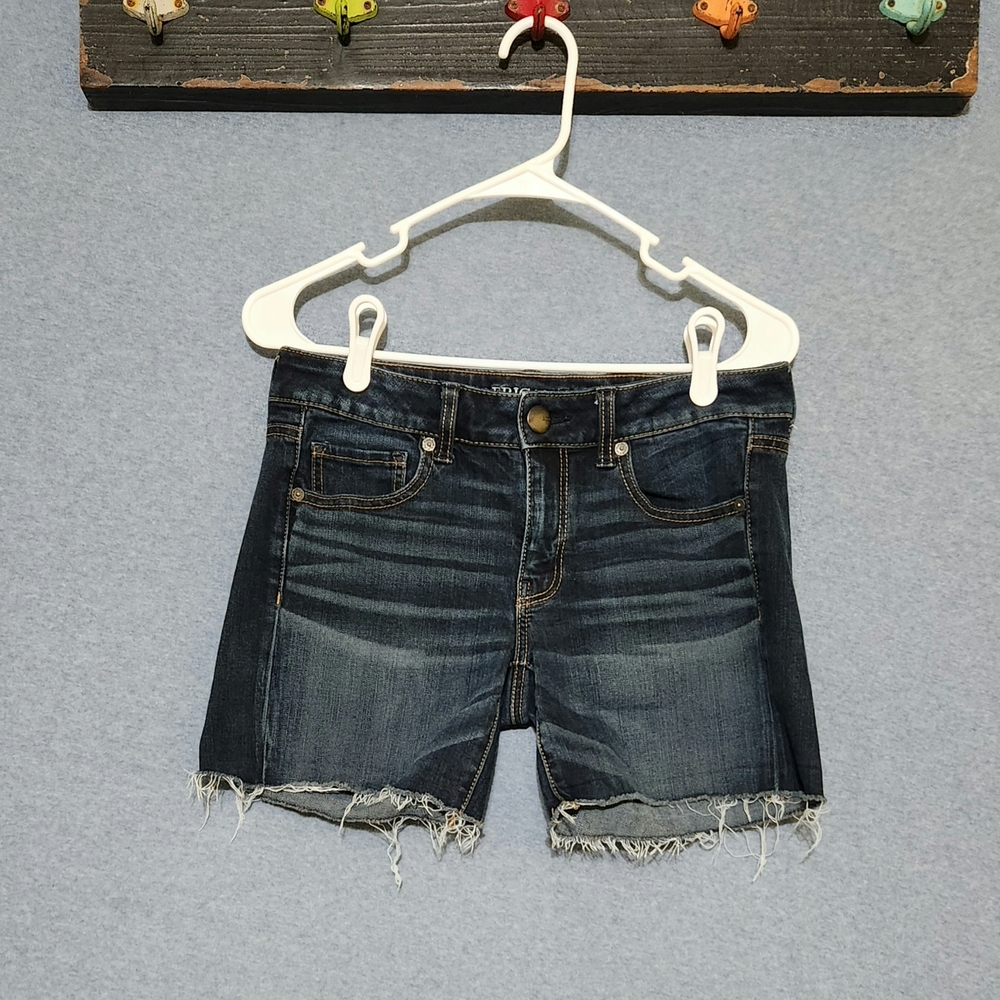American Eagle Outfitters AEO Denim Super Stretch Shorts